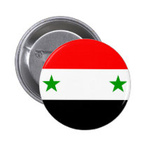 Syrien flagga knappar