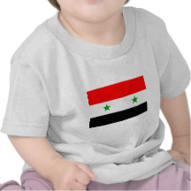 Syrien flagga tee shirt
