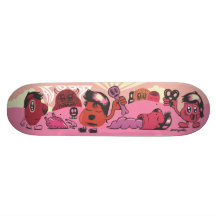 Syrlig pop 2 anpassningsbara skateboard