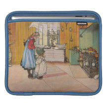 Systrar - Koket av Carl Larsson Sleeve För iPads