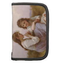 Systrar och flöjtmusik vid Bouguereau Personlig Almanackor Av Folio