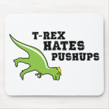T-rex hatar Pushups Musmattor
