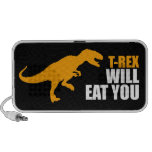 T-rex ska äter dig notebook högtalare