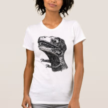 T-Rex ursinne Meme - liten och nätt T-tröja för da
