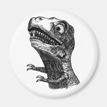 T-Rex ursinne Meme - magnet Kylskåps Magneter