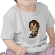 T-tröja för Kawaii indianpojke