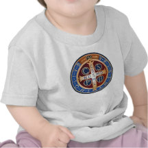 T-tröja för medalj för Exorcism för babySt. Benedi