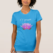 T-tröja för Namaste lotusblommablomma t-tröjor