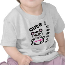 T-tröja för personligbabyPanda