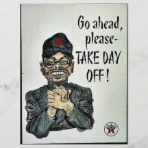 Ta fridagen flyg blad