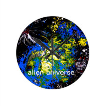 ta tid på främmande universum, vägg klockor