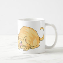tabby katt mugg