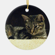 Tabbyprydnad Julgransdekoration