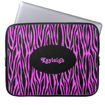 Tablet/laptop sleeve för shock rosasebrapersonlig laptop datorskydd