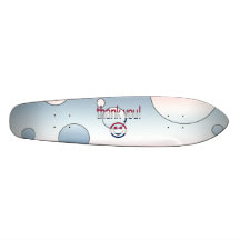Tacka dig! Amerika flaggafärger poppar konst Skate Boards