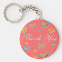 Tacka dig keychain nyckel ringar