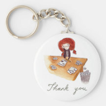 Tacka dig Keychain Nyckelringar