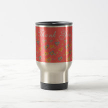 Tacka dig travel mug kaffe kopp