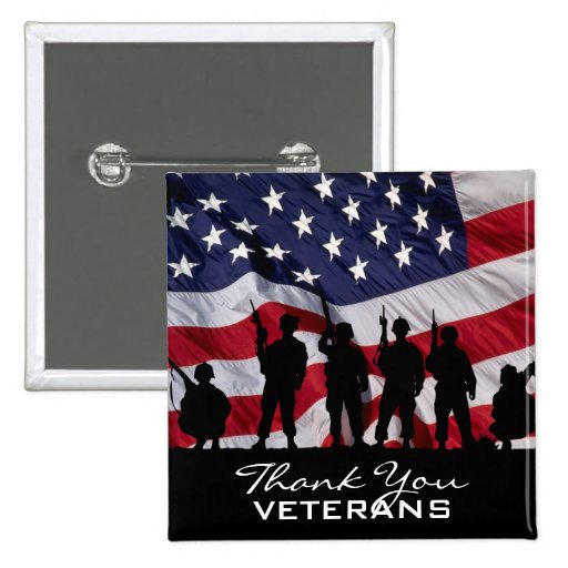 Tacka dig veteran pins