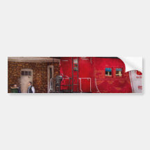 Tåg - Caboose - avsluta av fodra Bildekaler
