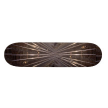 Tåg spårar skateboard deck