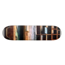 Tågbiljettkontor Anpassad Skate Board
