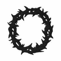 TAGGAR BRODERAD TRÖJA