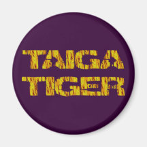 taiga Tiger Kühlschrankmagnet