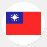 Taiwan flagga klistermärken