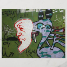Taiwanesiska grafitti, Taipei, Taiwan Custom Flyer
