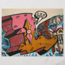 Taiwanesiska grafitti, Taipei, Taiwan Custom Flyer