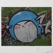 Taiwanesiska grafitti, Taipei, Taiwan Custom Flyer