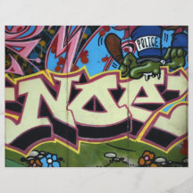 Taiwanesiska grafitti, Taipei, Taiwan Flygblad