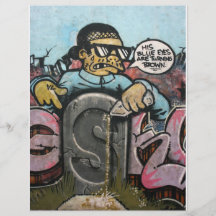 Taiwanesiska grafitti, Taipei, Taiwan Flygblad
