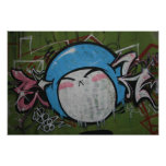 Taiwanesiska grafitti, Taipei, Taiwan Fotografi