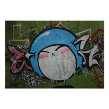 Taiwanesiska grafitti, Taipei, Taiwan Fotografi