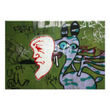 Taiwanesiska grafitti, Taipei, Taiwan Fotografi