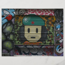 Taiwanesiska grafitti, Taipei, Taiwan Personliga Flygblad