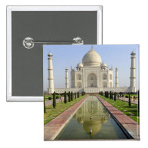 Tajen Mahal, Agra, Uttar Pradesh, Indien, Knappar Med Nål
