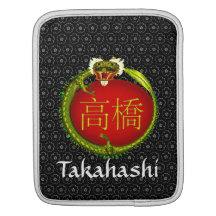 Takahashi Monogramdrake iPad Sleeve