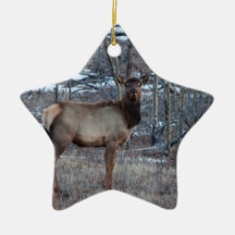 Takhini älg julgranskulor