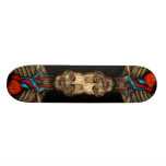 Takt för två hjärtor som en anpassningsbara skateboard