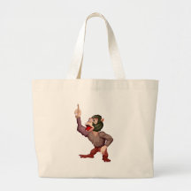 Talande apa tote bags