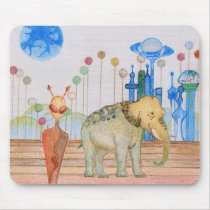 TAMA och henne elefant Mousepad Musmatta