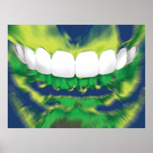Tand- konst print