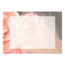 Tända - rosa rosreflexionen i silver tillkännagivande