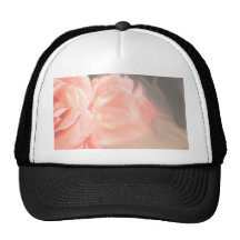 Tända - rosa rosreflexionen i silver trucker keps