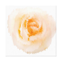 Tända rosa sträckt canvastryck