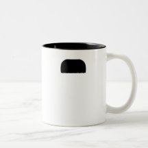 Tandborstemustasch Kaffe Kopp