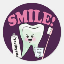 Tandläkaretandhygienist Klistermärke